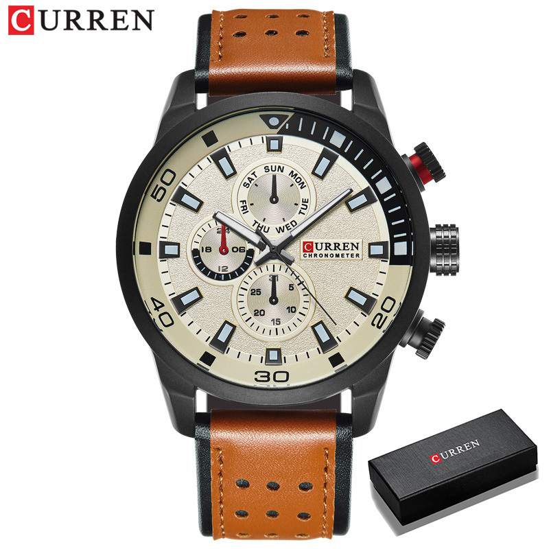 Luxury Watch Investment - CURREN – montre à quartz étanche