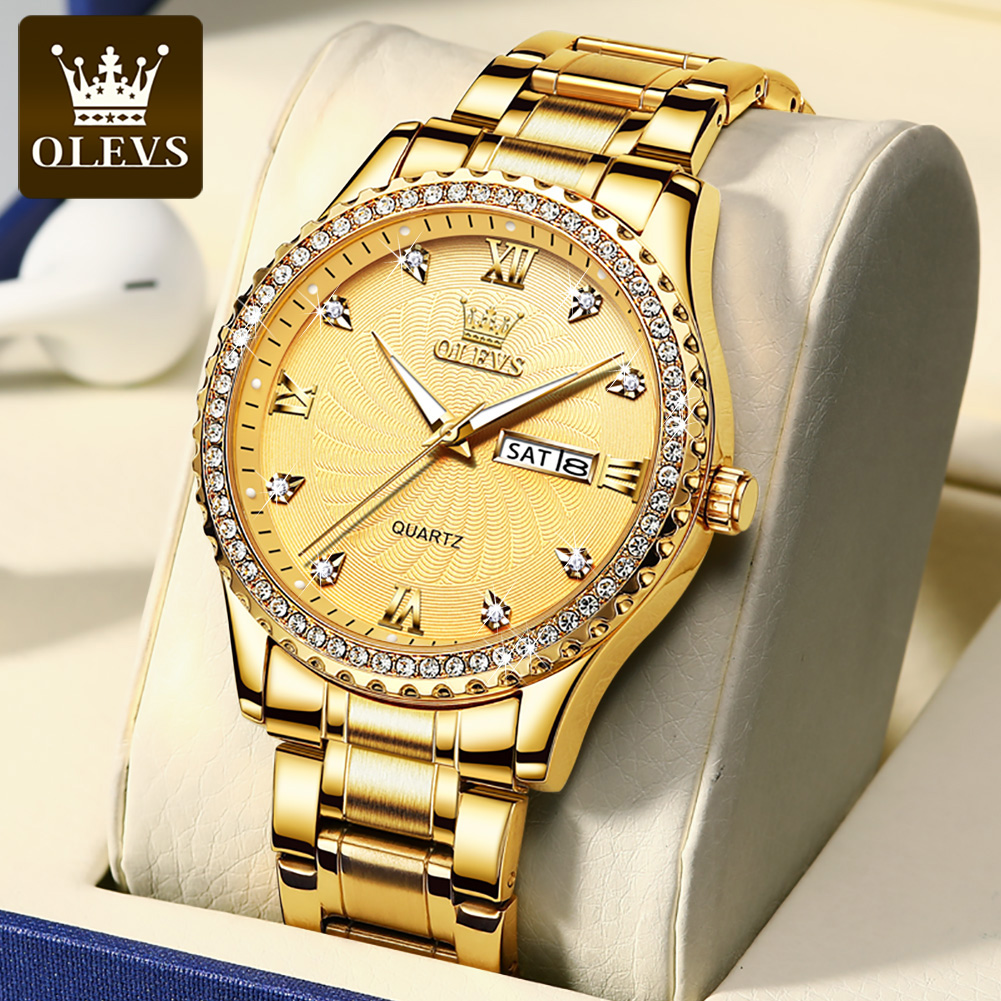 Luxury Watch Maker - Montre à quartz OLEVS 5565 de