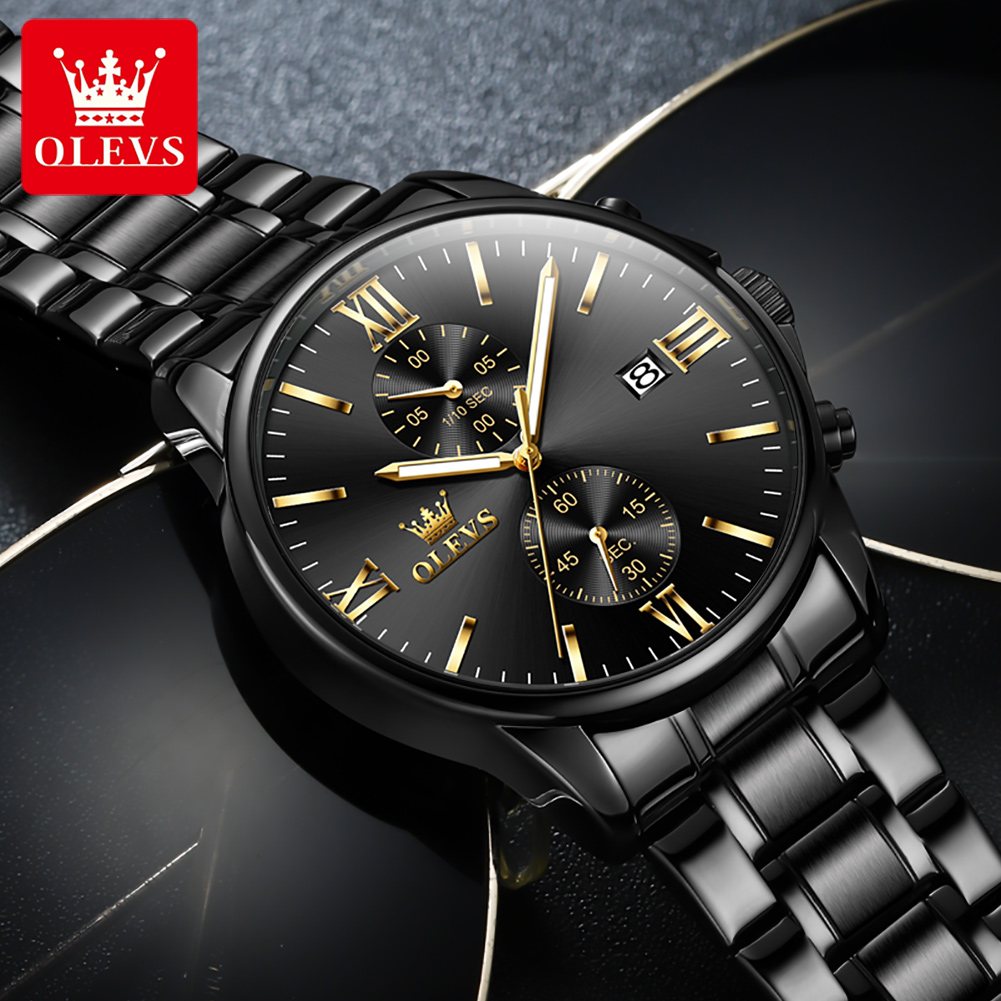 OLEVS 2886 montre à Quartz noi - Luxury Watch Investment avis et prix