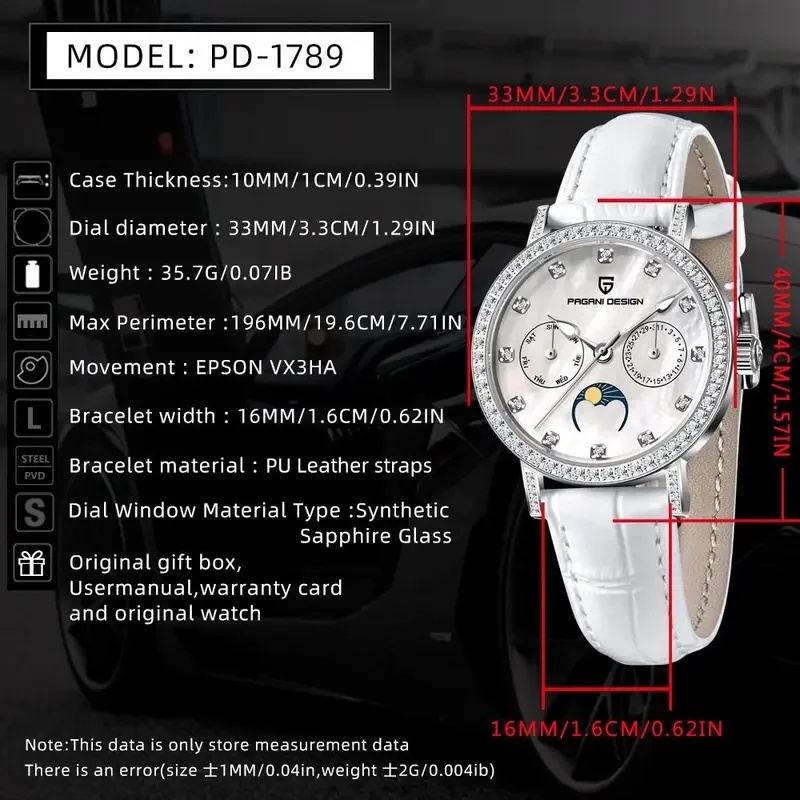 Montre à quartz pour femme PAG - Luxury Watch Top 10 avis et prix